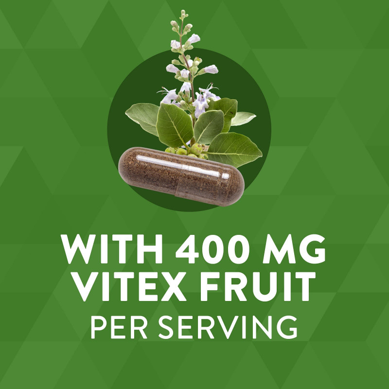 Nature's Way, Vitex Fruit, 400 mg, 100 Vegetarian Capsules