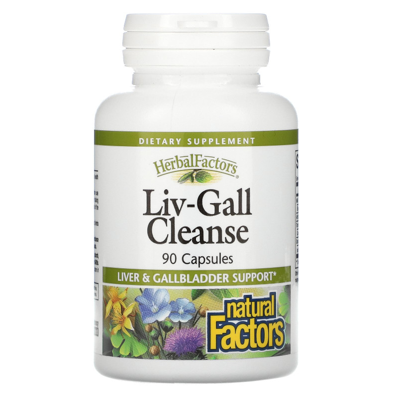 Natural Factors, Liv-Gall Cleanse, 90 капсул