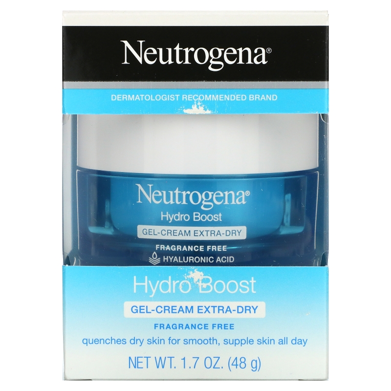 Neutrogena, Hydro Boost, Gel-Cream, Extra-Dry Skin, Fragrance-Free, 1.7 oz (48 g)