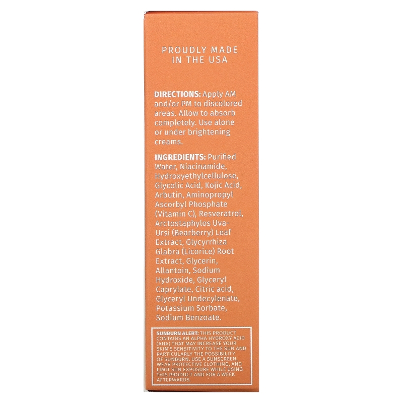 Reviva Labs, Lighten & Brighten, сыворотка от темных пятен, 1 жидкая унция (29,5 мл)