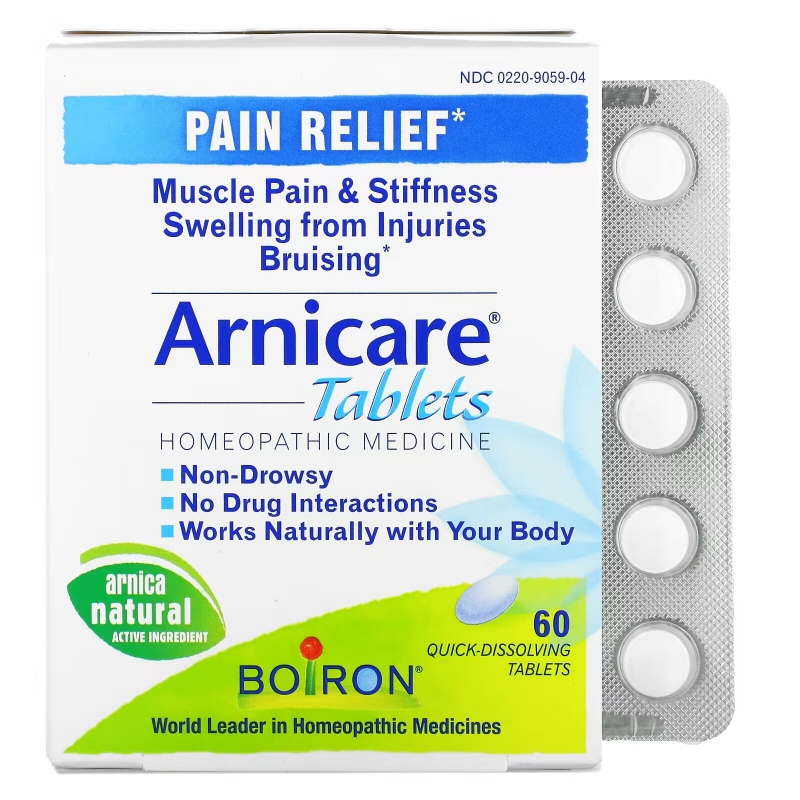 Boiron, Arnicare, Pain Relief, 60 Quick-Dissolving Tablets