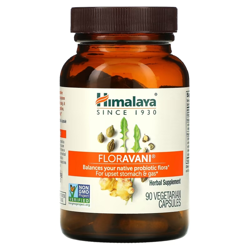 Himalaya, FlorAvani, 90 вегетарианских капсул