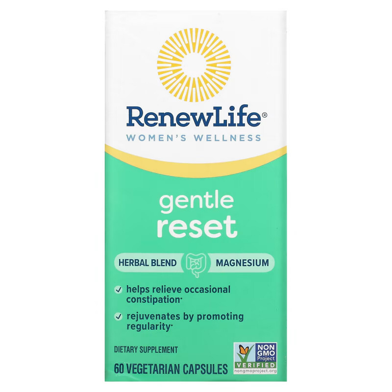 Renew Life, Women's Wellness, Gentle Reset , 60 Vegetarian Capsules