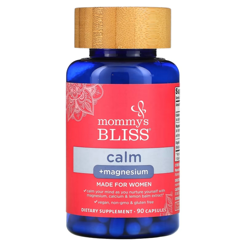 Mommy's Bliss, Calm + Magnesium, For Women, 90 Capsules