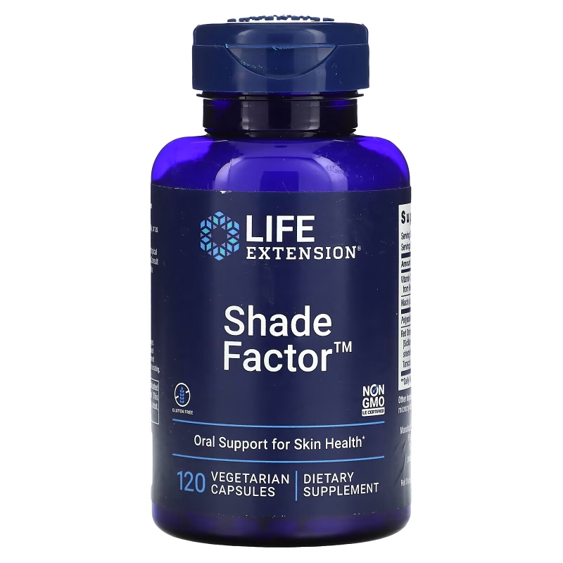 Life Extension, Shade Factor, 120 вегетарианских капсул