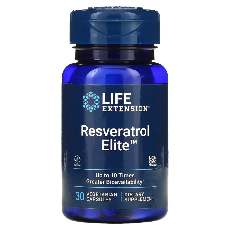 Life Extension, Resveratrol, 100 mg, 60 Vegetarian Capsules