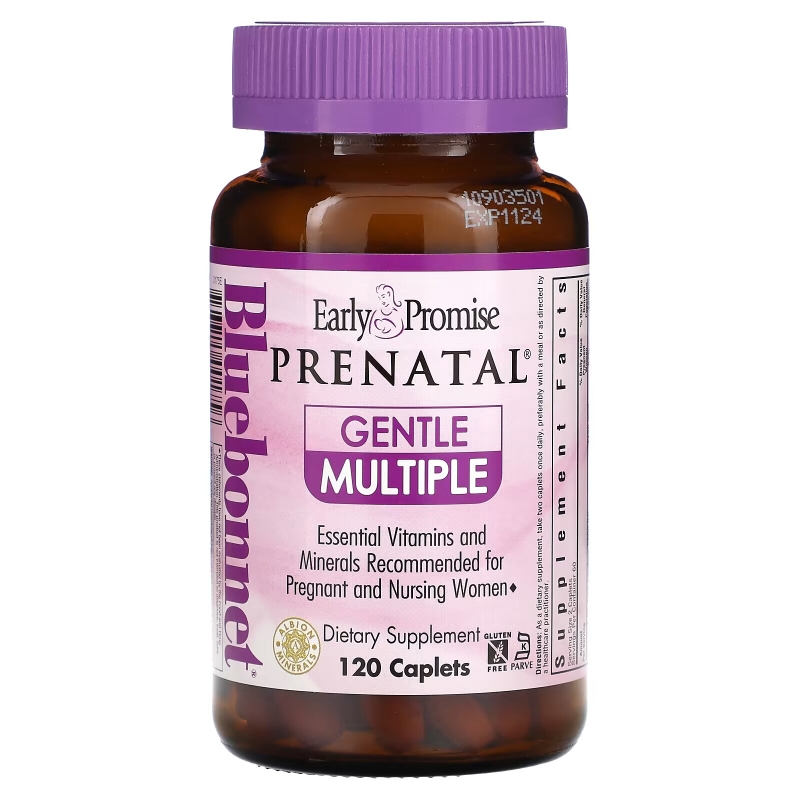 Bluebonnet Nutrition Early Promise Добавка для беременных 120 штук