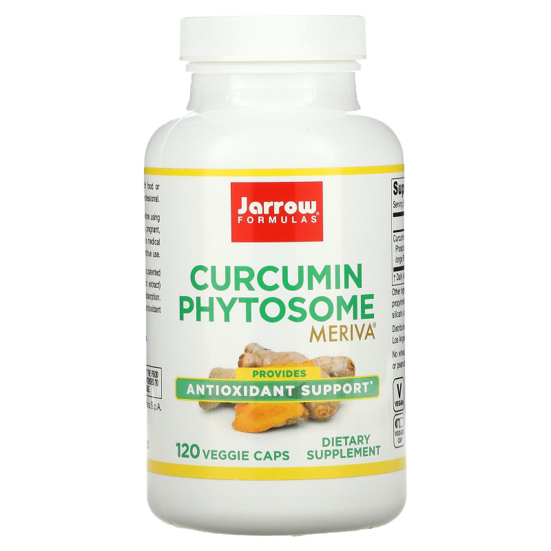 Jarrow Formulas, Curcumin Phytosome, Meriva, 500 mg, 120 Veggie Caps