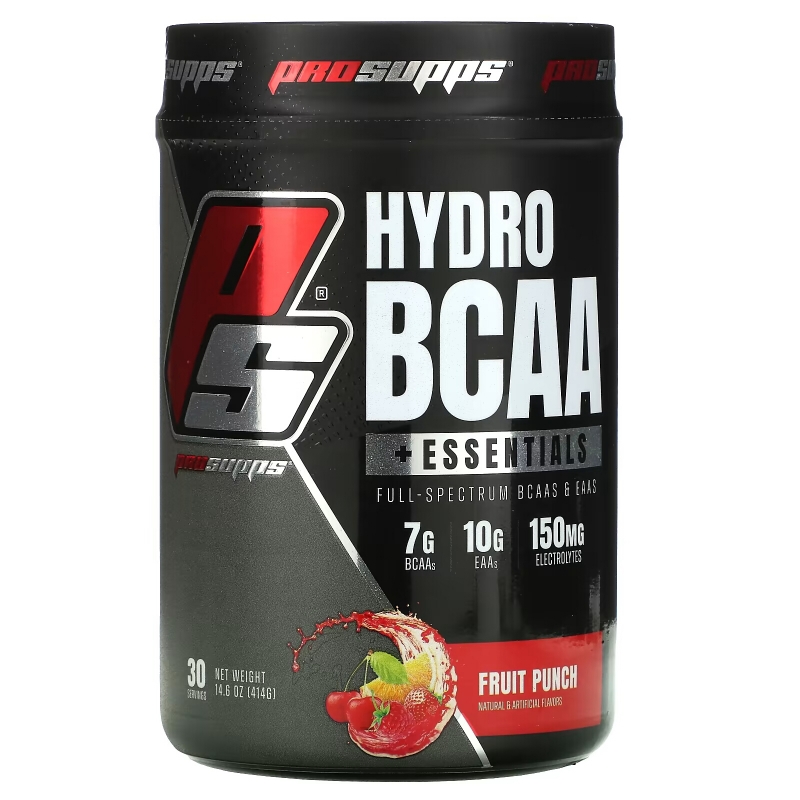 ProSupps, Hydro BCAA +Essentials, Fruit Punch, 14.6 oz (414 g)