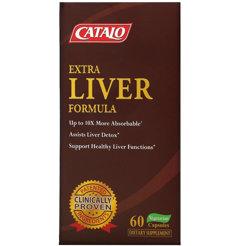 Catalo Naturals, Extra Liver Formula, 60 Vegetarian Capsules