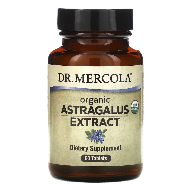 Dr. Mercola, Organic Astragalus Extract, 60 Tablets