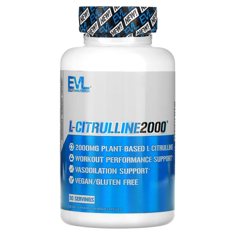 EVLution Nutrition, L-Citrulline2000, 90 Veggie Capsules