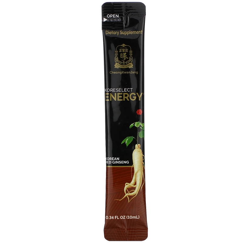 Cheong Kwan Jang, Koreselect, Energy, 10 Sticks, 0.34 fl oz (10 ml) Each