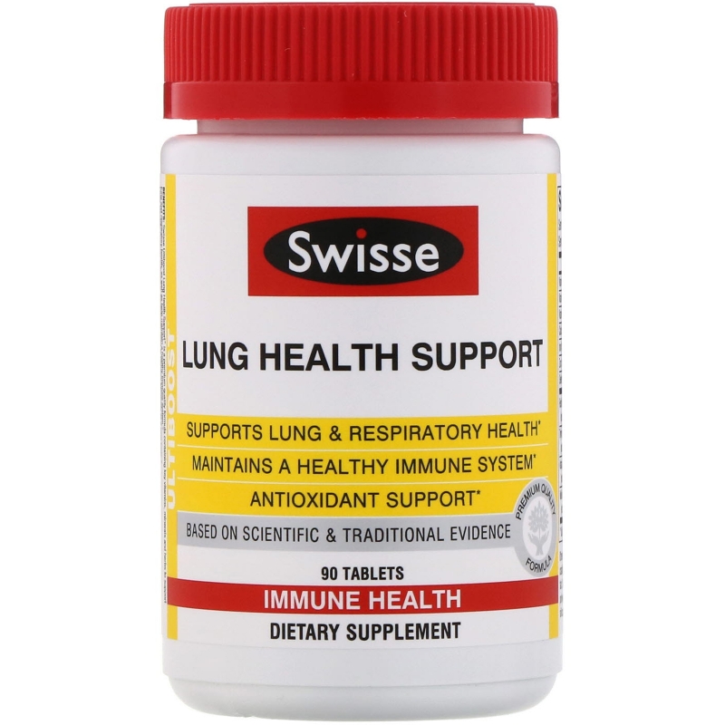 Swisse, Ultiboost, Lung Health Support, 90 Tablets