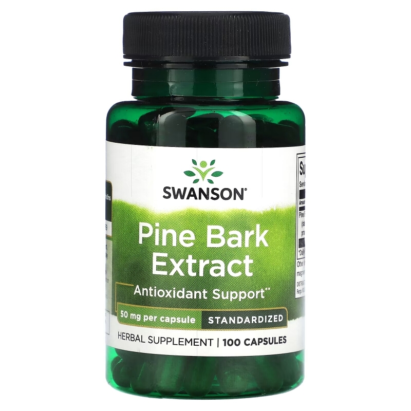 Swanson, Pine Bark Extract, 50 mg , 100 Capsules