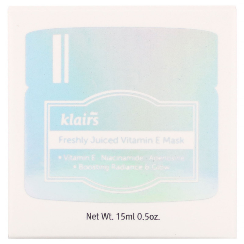 Dear, Klairs, Freshly Juiced Vitamin E Mask, 0.5 oz (15 ml)