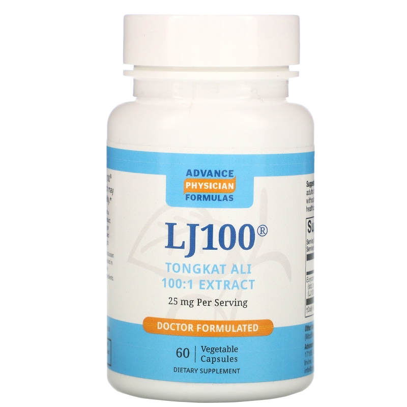 Advance Physician Formulas Inc. Tongkat Ali LJ 100 25 mg 60 Capsules
